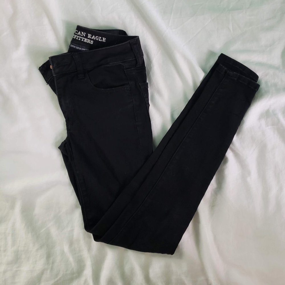 American Eagle Black Jegging